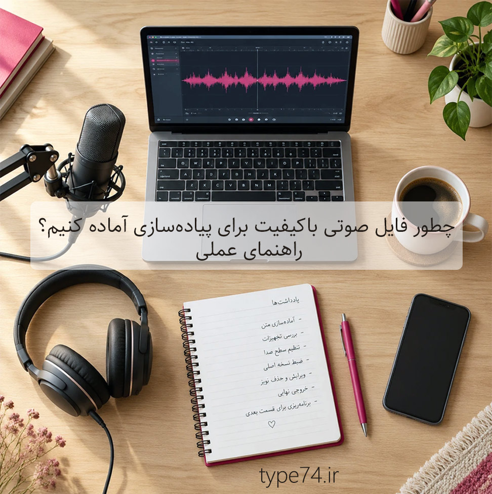 راهنمای ضبط فایل صوتی باکیفیت برای پیادهسازی